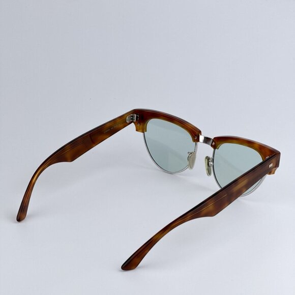 Celine Women Sunglasses Shiny Rhodium Havana Green Cat Eye CL40059U 18N NEW Celine CL40059U 18N BRAND NEW Sunglasses Rhodium Havana  main image 2